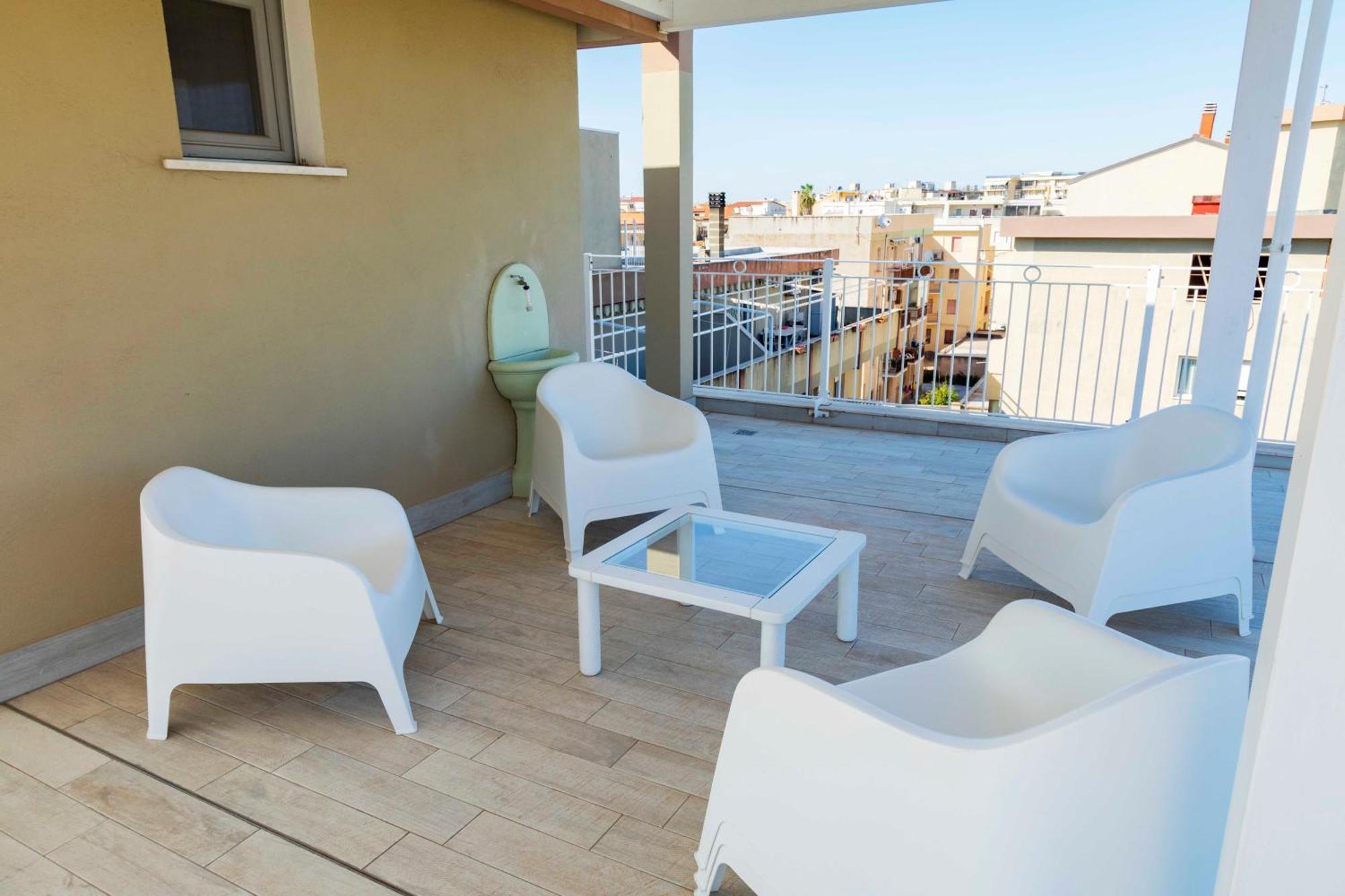 Lovealghero Stanze In Attico Vista Mare Exterior foto